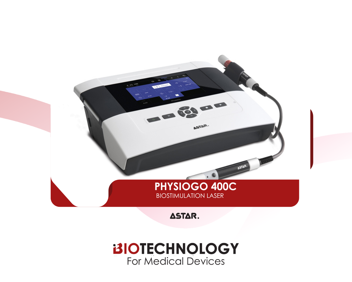 PhysioGo 400C/401C* Laser therapy unit