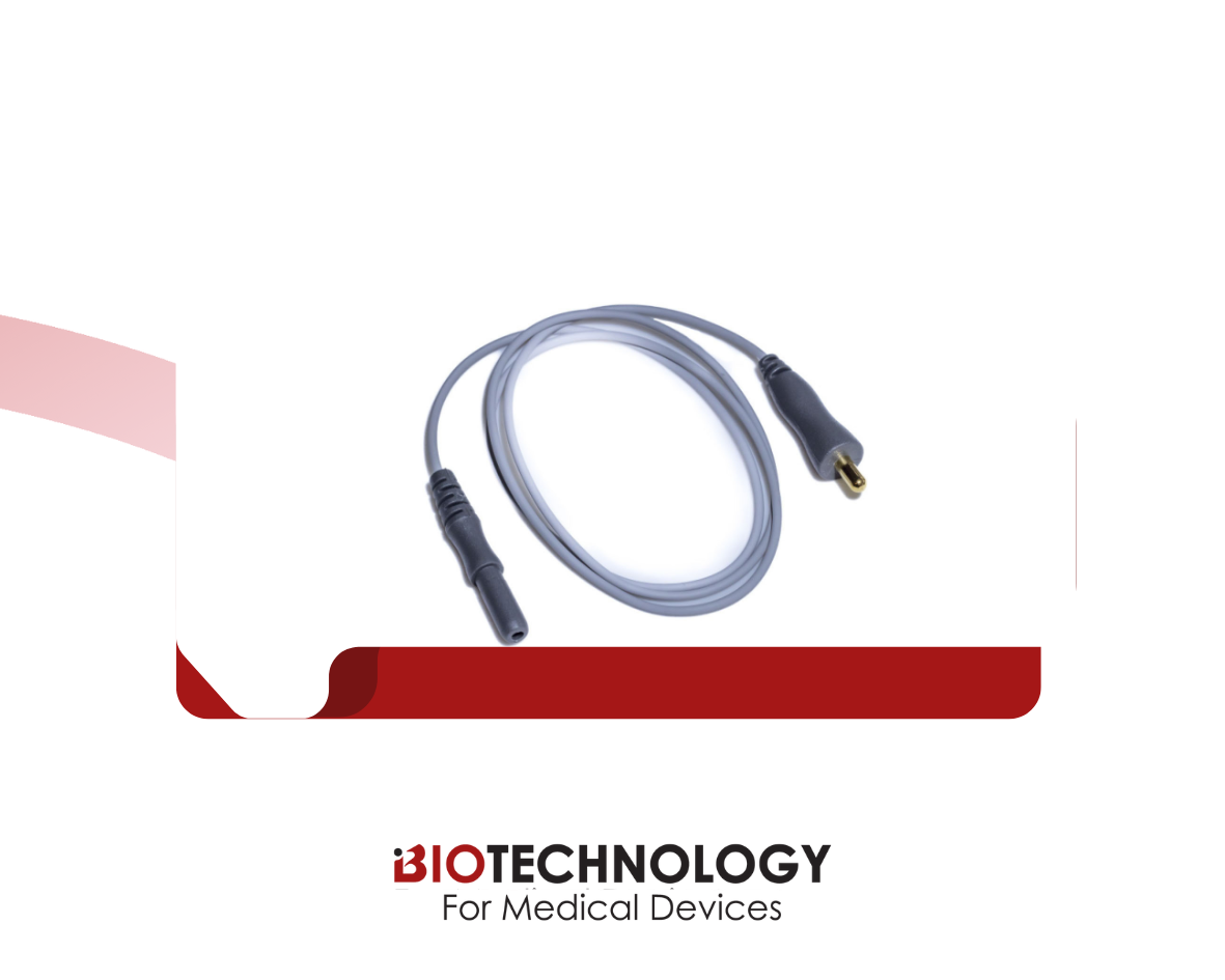Technomed Reusable Cables For Detachable Monopolar EMG Needle Electrodes