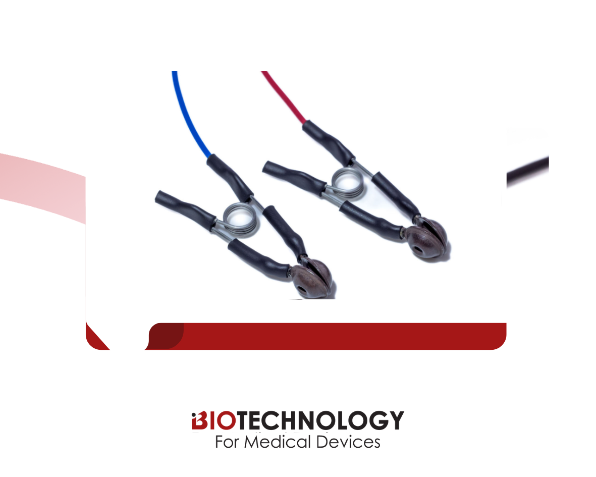 Technomed Reusable Ear Clip Electrodes